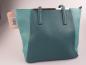 Preview: Nicole Brown, schöne zweifarbige Handtasche in türkis/petrol