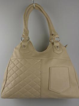 Sehr schöne Damen Handtasche in Hellbeige
