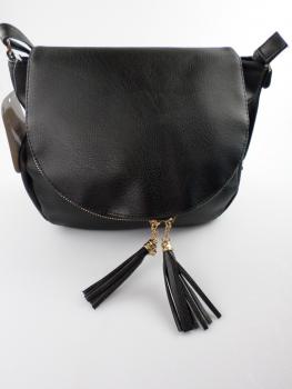 Nicole Brown, schöne Handtasche in schwarz
