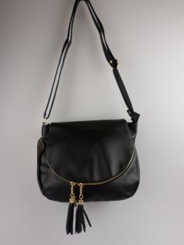 Nicole Brown, schöne Handtasche in schwarz