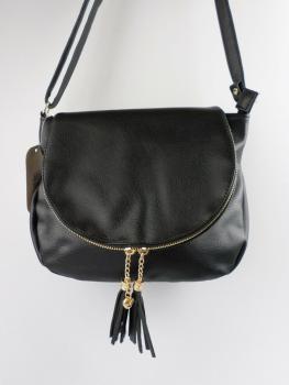 Nicole Brown, schöne Handtasche in schwarz