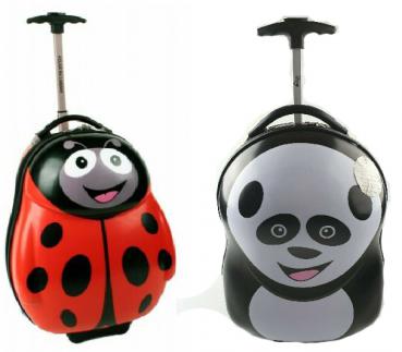 Kindertrolley set Hartschale Trolley Koffer Kinderkoffer Reisetrolley Rucksack