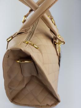 Sehr schöne Damen Handtasche in Caramel