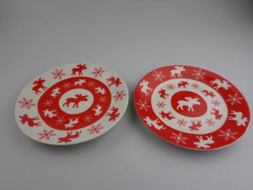 RESTPOSTEN+SONDERPOSTEN ,Deko Teller ,12 STÜCK