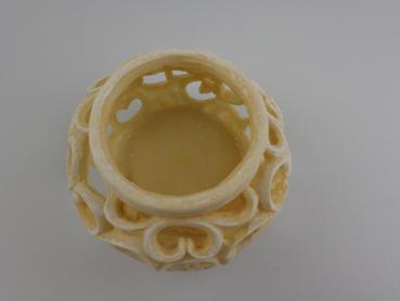 RESTPOSTEN+SONDERPOSTEN,Teelicht cremeweiß,12 STÜCK