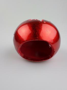 RESTPOSTEN/ SONDERPOSTEN - Teelicht rot glänzend - 8 STÜCK