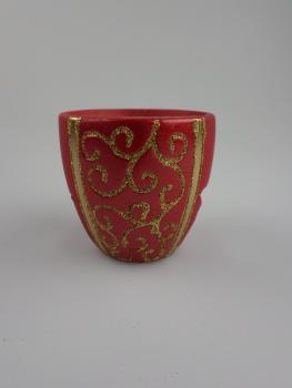 RESTPOSTEN+SONDERPOSTEN ,Teelichtkerze Rot ,8 STÜCK