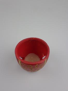 RESTPOSTEN+SONDERPOSTEN ,Teelichtkerze Rot ,8 STÜCK