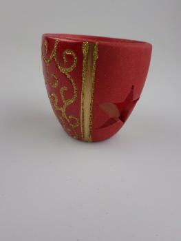 RESTPOSTEN+SONDERPOSTEN ,Teelichtkerze Rot ,8 STÜCK