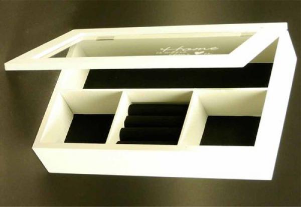 Schmuckkästchen - Schmuckbox - Schmuckorganizer - Schmuckvitrine