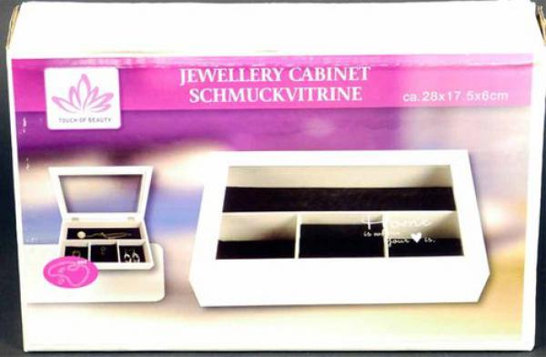 Schmuckkästchen - Schmuckbox - Schmuckorganizer - Schmuckvitrine