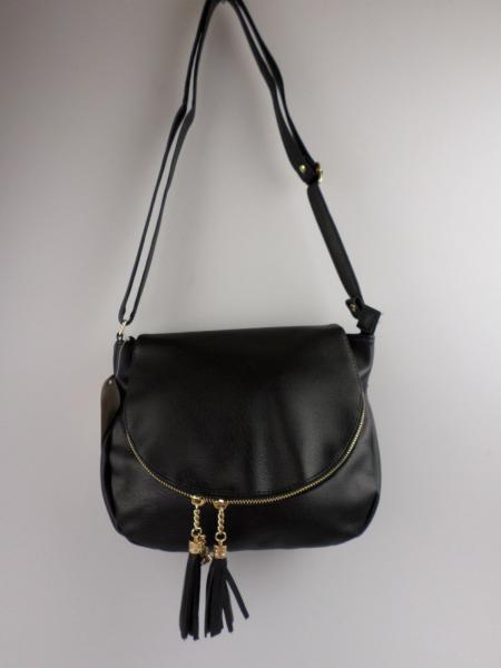 Nicole Brown, schöne Handtasche in schwarz