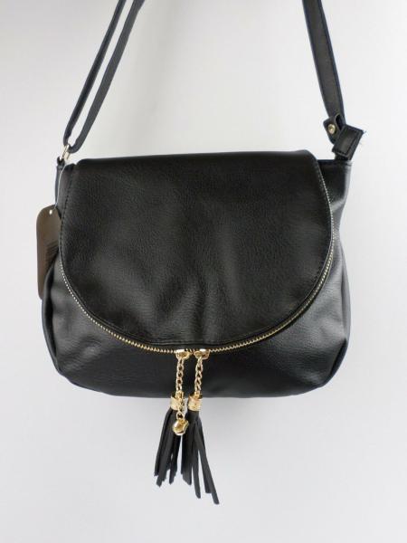 Nicole Brown, schöne Handtasche in schwarz