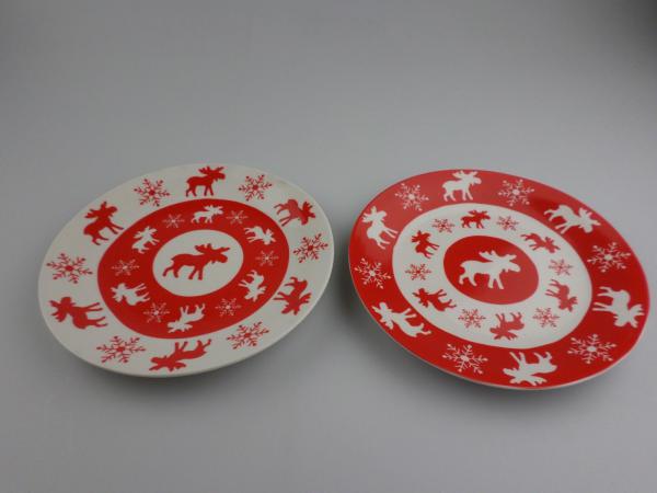 RESTPOSTEN+SONDERPOSTEN ,Deko Teller ,12 STÜCK