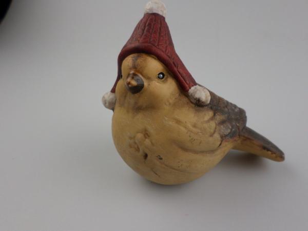 RESTPOSTEN+SONDERPOSTEN Spatz mit Mütze 6 STÜCK