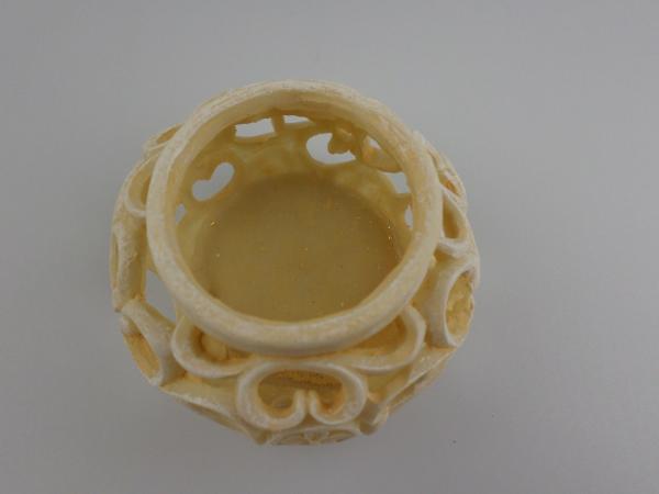 RESTPOSTEN+SONDERPOSTEN,Teelicht cremeweiß,12 STÜCK