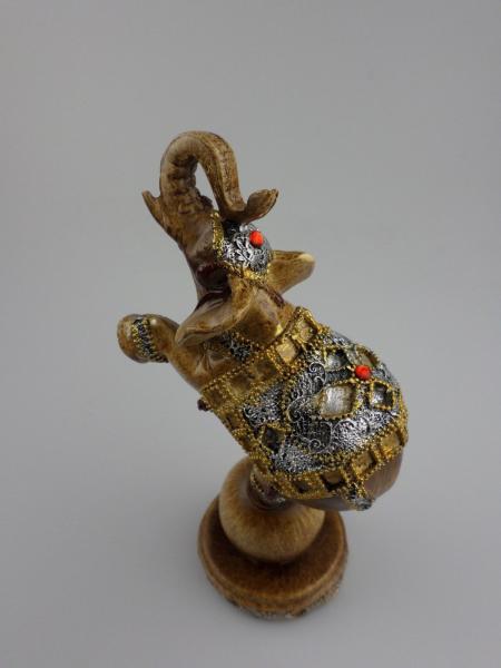 Wunderschöner, stehender Keramik Elefant - Tier - Deko