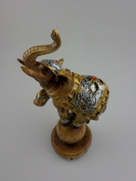 Wunderschöner, stehender Keramik Elefant - Tier - Deko