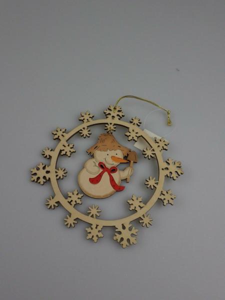 Sonderposten-Restposten-Weihnachtsschmuck-Holzaufhänger 10Stück