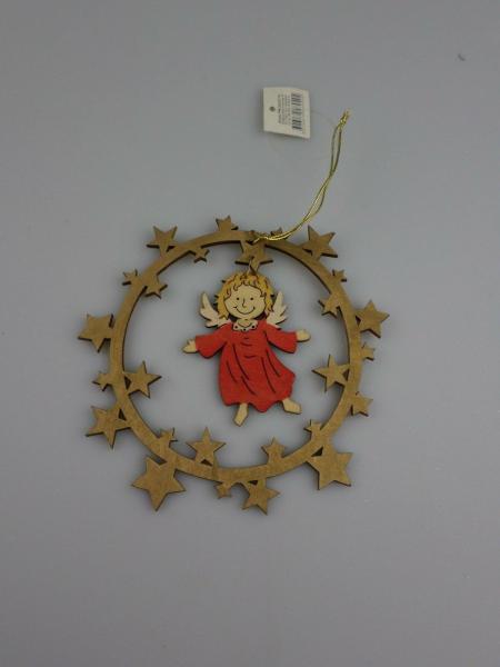 Sonderposten-Restposten-Weihnachtsschmuck-Holzaufhänger 10Stück