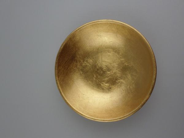 RESTPOSTEN+SONDERPOSTEN - Dekoteller gold - 8 STÜCK