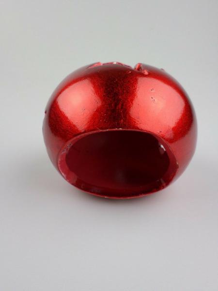 RESTPOSTEN/ SONDERPOSTEN - Teelicht rot glänzend - 8 STÜCK