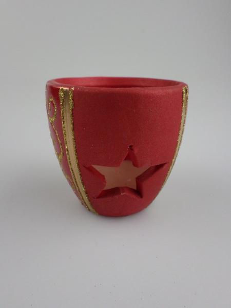 RESTPOSTEN+SONDERPOSTEN ,Teelichtkerze Rot ,8 STÜCK